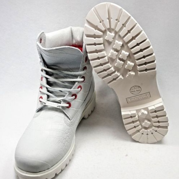 white serpent timberlands mens